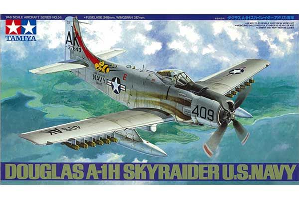 Douglas A-1H Skyraider (Tamiya 61058) 1/48 Douglas A-1H Skyraider (Tamiya 61058) 1/48