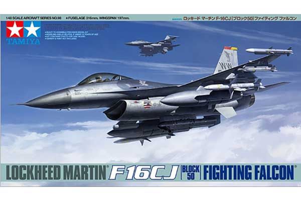 F-16CJ Fighting Falcon (Tamiya 61098) 1/48 F-16CJ Fighting Falcon (Tamiya 61098) 1/48
