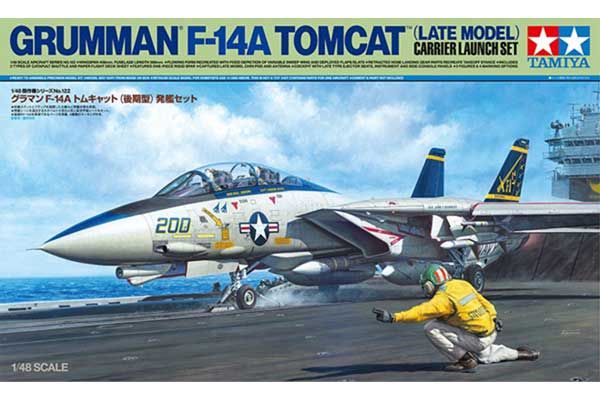 1/48 F-14A (поздний) с пусковой площадкой (Tamiya 61122) 1/48 1/48 F-14A (поздний) с пусковой площадкой (Tamiya 61122) 1/48