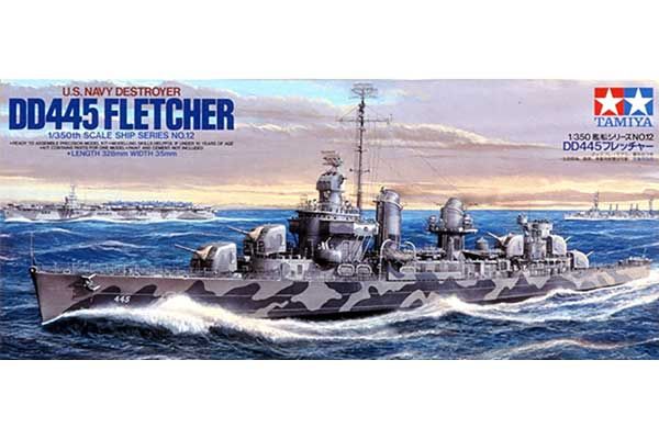DD445 Fletcher (Tamiya 78012) 1/350