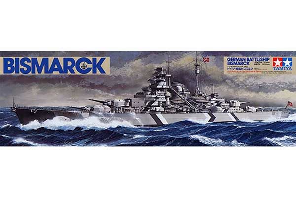 Bismarck (Tamiya 78013) 1/350