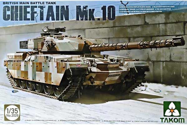 Chieftain Mk.10 (Takom 2028) 1/35