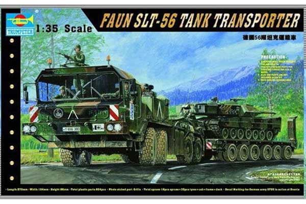 FAUN SLT-56 танковый тягач (Trumpeter 00203) 1/35 FAUN SLT-56 танковый тягач (Trumpeter 00203) 1/35