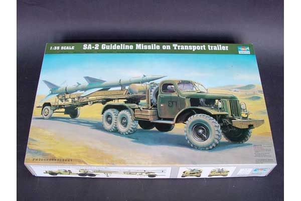 SA-2 Guideline [С-75 «Двіна»] на транспортному причепі (Trumpeter 00204) 1/35