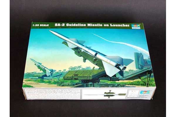 С-75 "Двина" на пусковій установці (Trumpeter 00206) 1/35