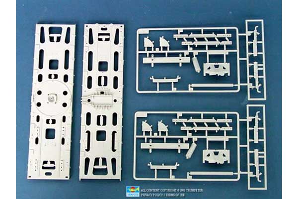 280мм K5(E) Leopold - немецкое железнодорожное орудие (TRUMPETER 00207) 1/35