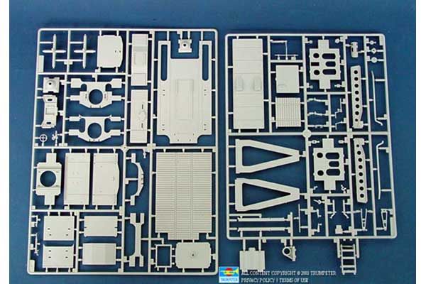 280мм K5(E) Leopold - немецкое железнодорожное орудие (TRUMPETER 00207) 1/35