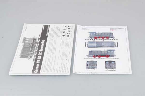 Локомотив WR 360 C12 (TRUMPETER 00216) 1/35