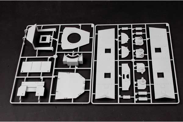 Panzerlok BR57 - бронированный локомотив (TRUMPETER 00219) 1/35