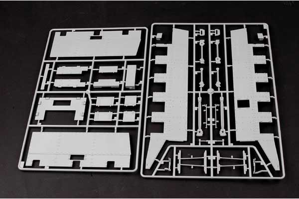 Panzerlok BR57 - бронированный локомотив (TRUMPETER 00219) 1/35