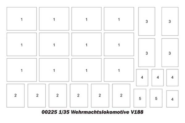 Wehrmachtslokomotive V188 (Trumpeter 00225) 1/35