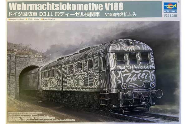 Wehrmachtslokomotive V188 (Trumpeter 00225) 1/35