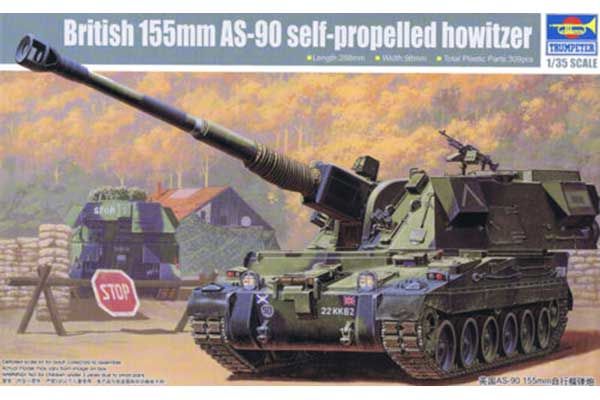 AS-90 британская самоходная гаубица (Trumpeter 00324) 1/35 AS-90 британская самоходная гаубица (Trumpeter 00324) 1/35