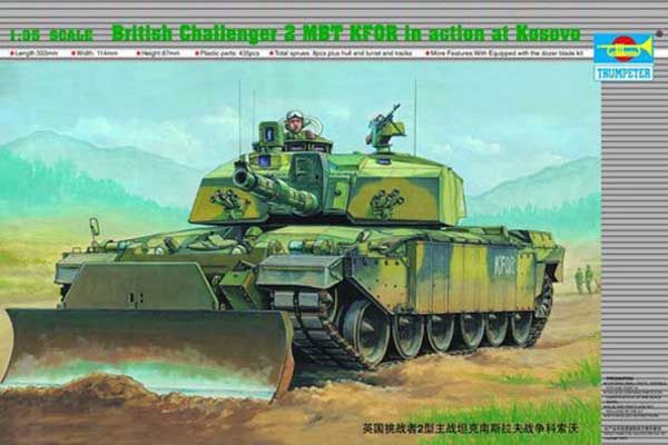 Challenger 2 KFOR операція в Косово (TRUMPETER 00345) 1/35