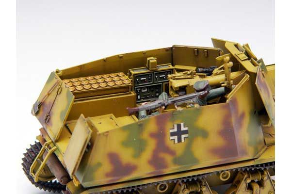 German Panzerjager 39(H) mit 7.5cm Pak40/1 Marder Ⅰ (TRUMPETER 00354) 1/35