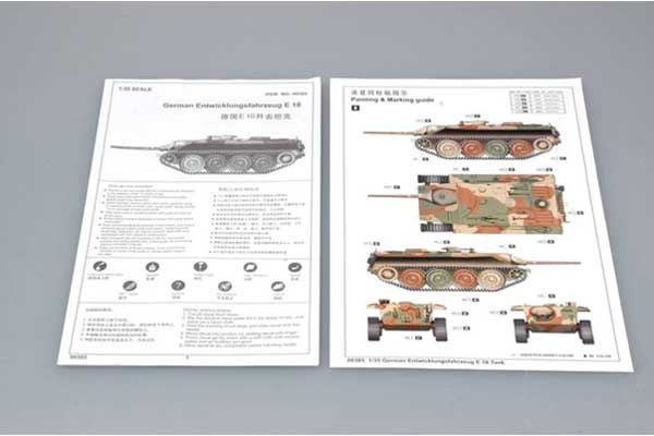 Entwicklungsfahrzeug E 10 Hetzer (Trumpeter 00385) 1/35