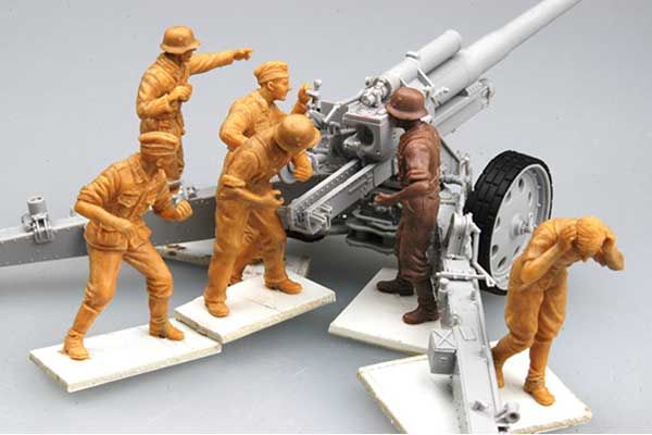 Розрахунок німецької гармати s.FH 18 (Trumpeter 00425) 1/35
