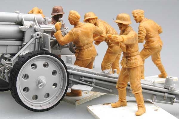 Розрахунок німецької гармати s.FH 18 (Trumpeter 00425) 1/35