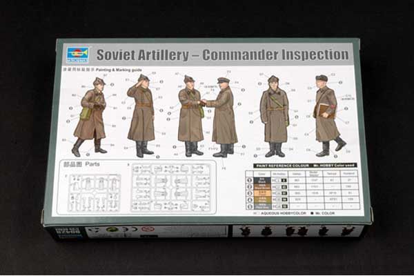 Радянські артилеристи. Інспекція командування (Trumpeter 00428) 1/35