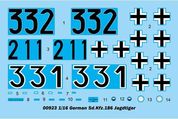 Sd.Kfz.186 Jagdtiger (Trumpeter 00923) 1/16