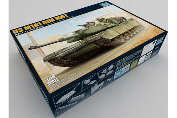 US M1A1 AIM MBT (Trumpeter 00926) 1/16