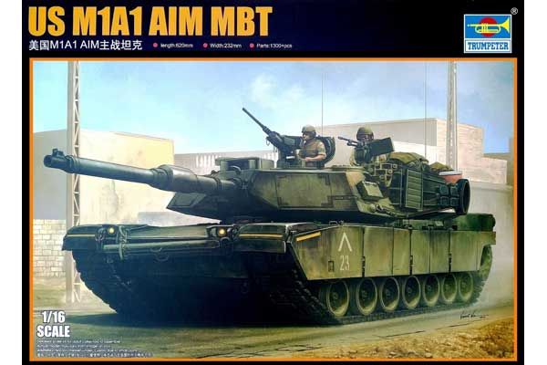 US M1A1 AIM MBT (Trumpeter 00926) 1/16