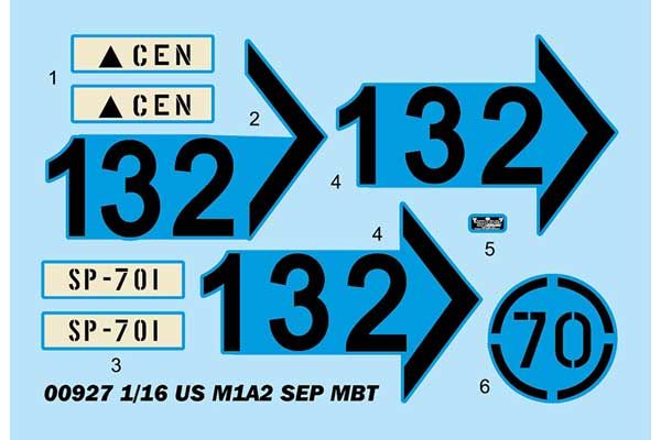 US M1A2 SEP MBT (Trumpeter 00927) 1/16
