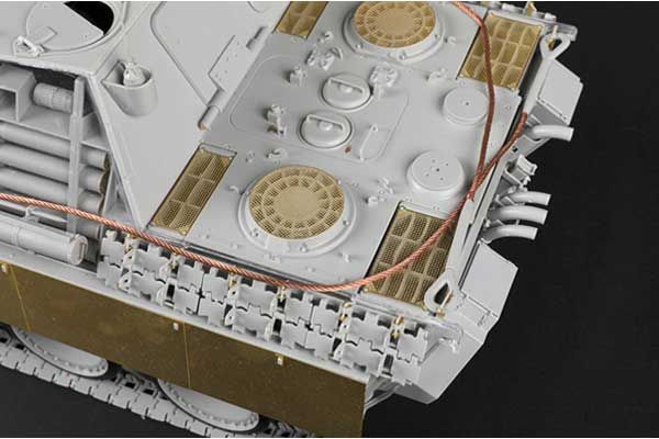 Sd.Kfz 173 Jagdpanther ранней версии  (Trumpeter 00934) 1/16