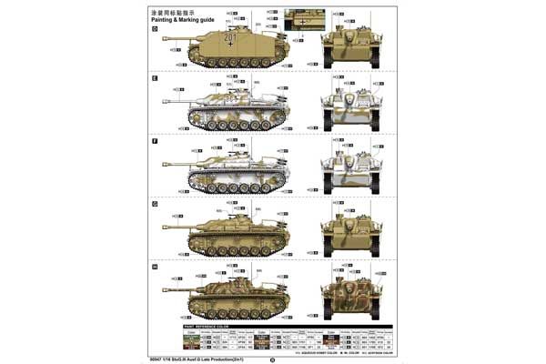 StuG.III Ausf.G позднего производства (2in1) (Trumpeter 00947) 1/16