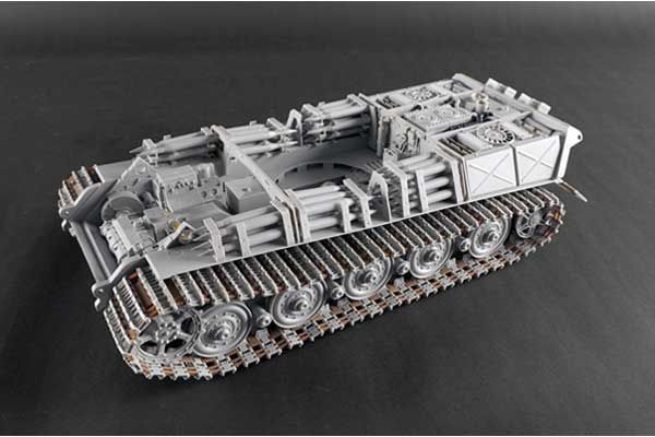 Pz.Kpfw.VI Sd.Kfz.182 Tiger II (Porsche раннего производства Fgst.Nr.280009) (Trumpeter 00948) 1/16