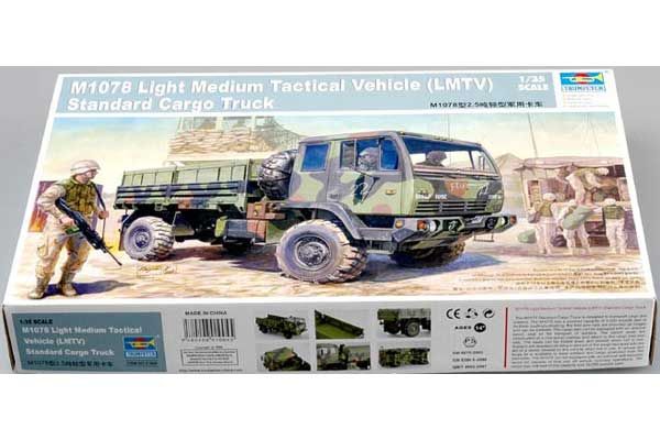M1078 Light Medium Tactical Vehicle (LMTV) Standard Cargo Truck  (Trumpeter 01004) 1/35