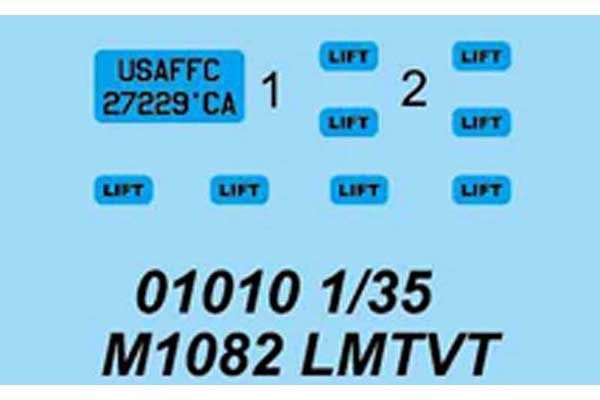 Причіп M1082 LMTVT (Trumpeter 01010) 1/35