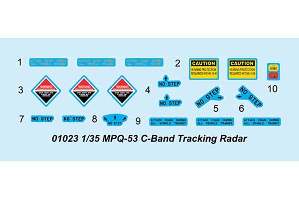 MPQ-53 радар C-діапазону (Trumpeter 01023) 1/35