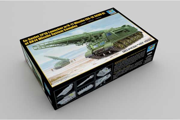 2П19 з ракетою Р-17 (SS-1C SCUD B) ракетного комплексу 8К14 (Trumpeter 01024) 1/35