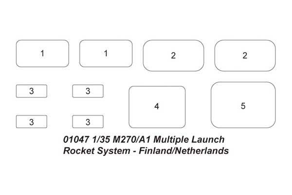 MLRS M270/A1 (TRUMPETER 01047) 1/35