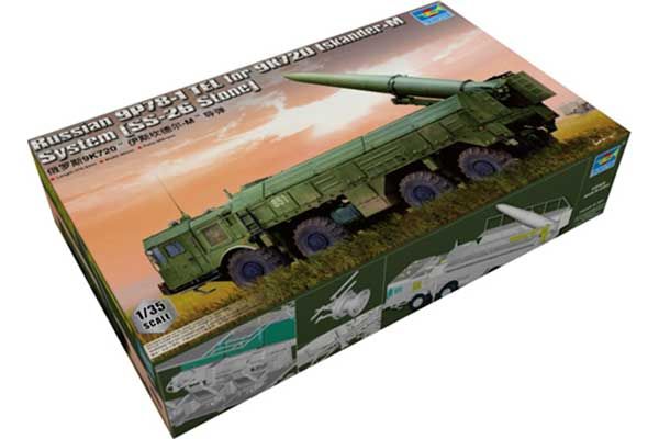 9К720 Іскандер-М (SS-26 Stone) на базі СПУ 9П-78-1 (TRUMPETER 01051) 1/35