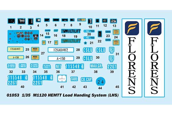 M1120 HEMTT Load Handing System (LHS) (Trumpeter 01053) 1/35