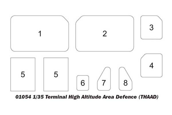 Terminal High Altitude Area Defence (THAAD) (Trumpeter 01054) 1/35