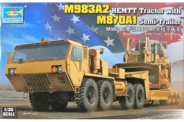 M983A2 HEMTT тягач з M870A1 напівпричепом (Trumpeter 01055) 1/35