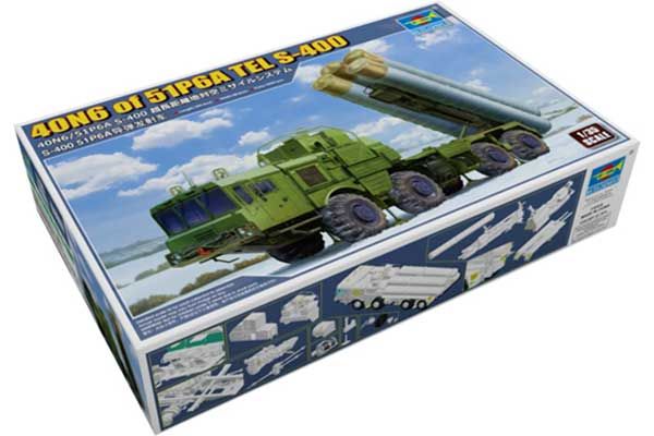 40Н6 ТЭЛ 51П6А С-400 (Trumpeter 01057) 1/35