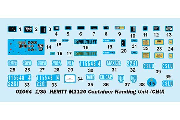 HEMTT M1120 контейнеровоз (Trumpeter 01064) 1/35