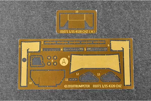 УРАЛ-4320 бронированный (TRUMPETER 01071) 1/35