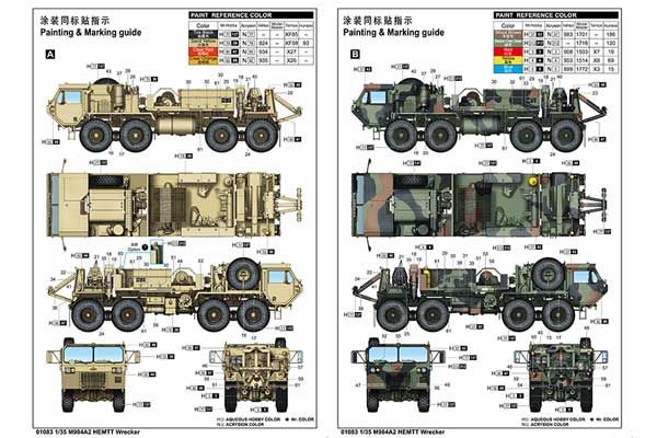 M984A2 HEMTT Wrecker (Trumpeter 01083) 1/35