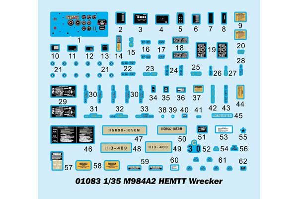 M984A2 HEMTT Wrecker (Trumpeter 01083) 1/35