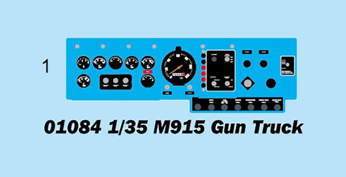 M915 Gun Truck (Trumpeter 01084) 1/35