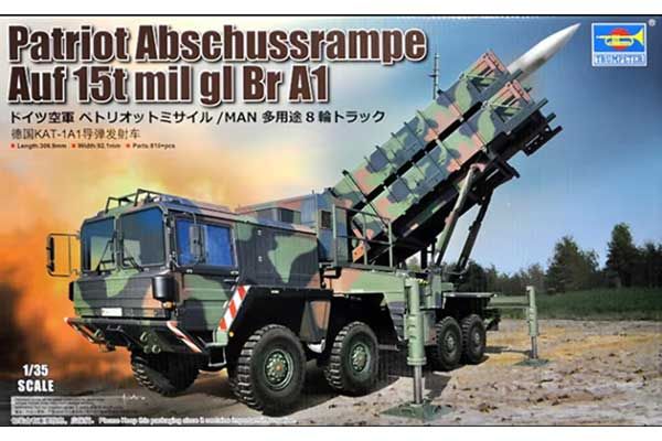 Patriot Abschussrampe Auf 15t mil gl Br A1 (Trumpeter 01088) 1/35