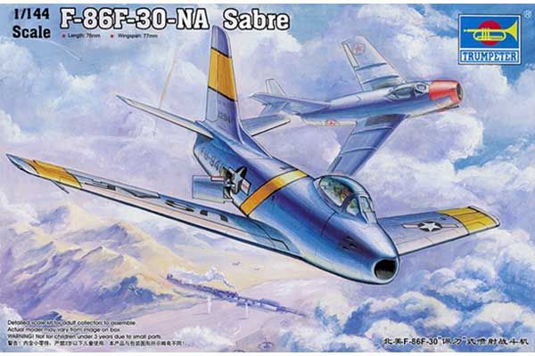 F-86F-30-NA Sabre (Trumpeter 01320) 1/144 F-86F-30-NA Sabre (Trumpeter 01320) 1/144