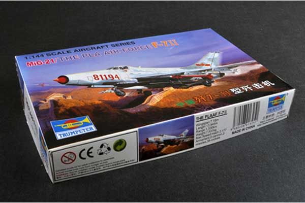 МиГ-21/THE PLA AIR FORCE F-7Ⅱ (Trumpeter 01325) 1/144