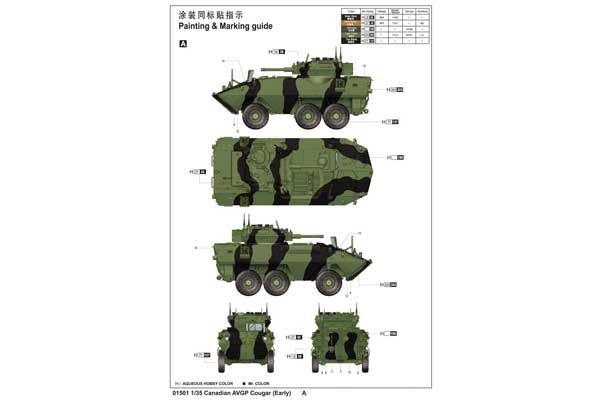 Cougar - (ранняя модель) (TRUMPETER 01501) 1/35