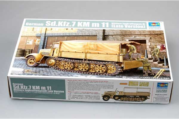 Sd.Kfz.7 Mittlere Zugkraftwagen 8t пізня версія (Trumpeter 01507) 1/35